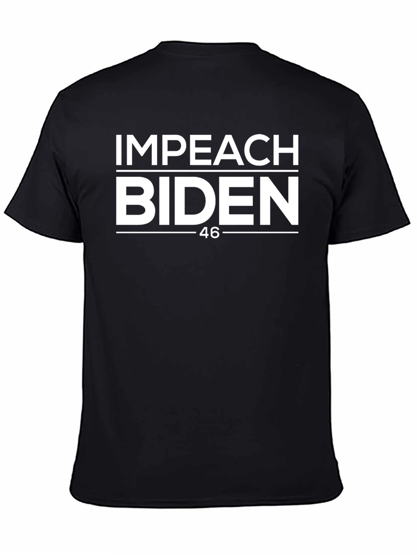 Impeach Biden 46 T-Shirt - Political Statement Tee