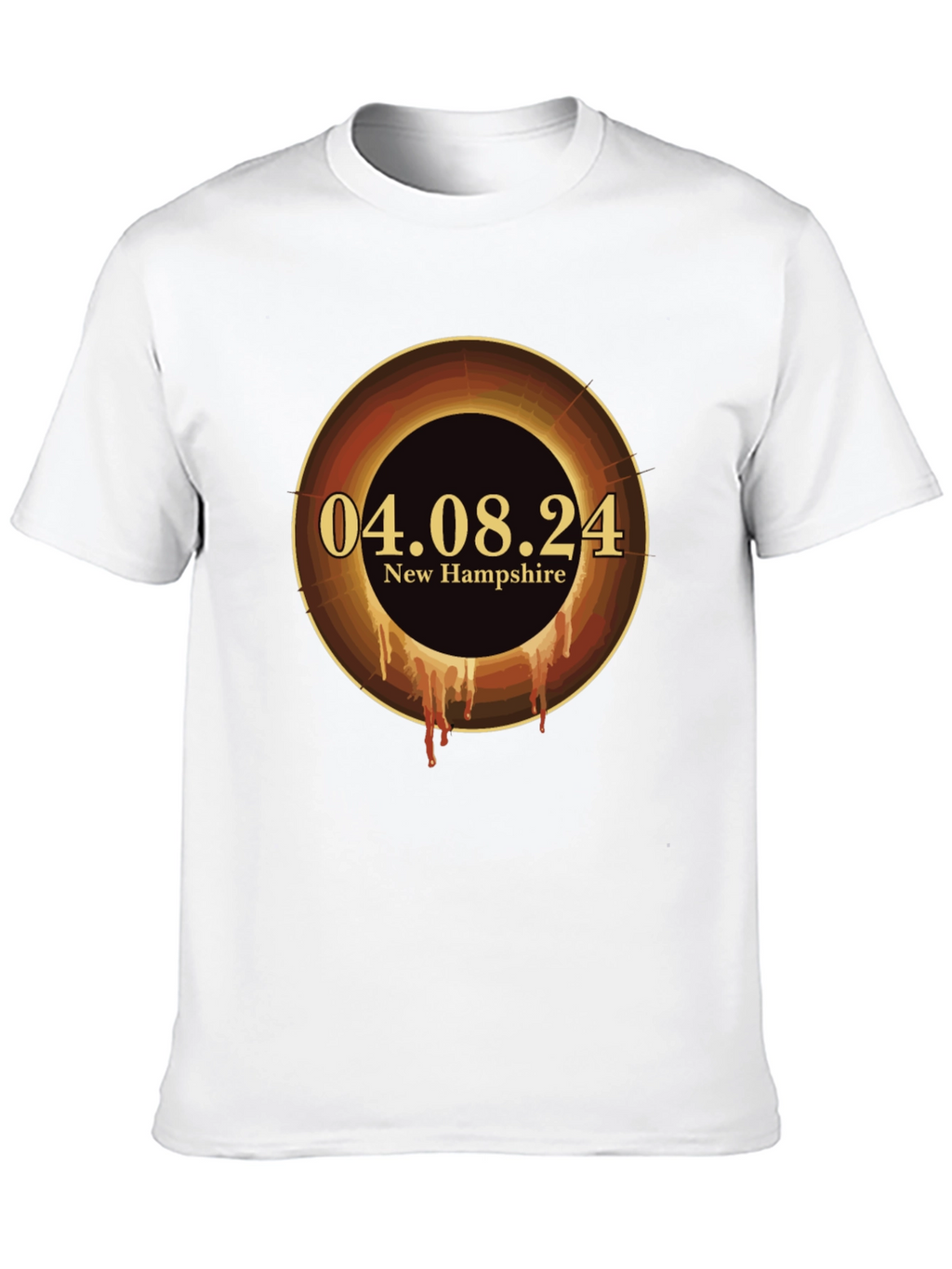 Total Solar Eclipse New Hampshire T-Shirt