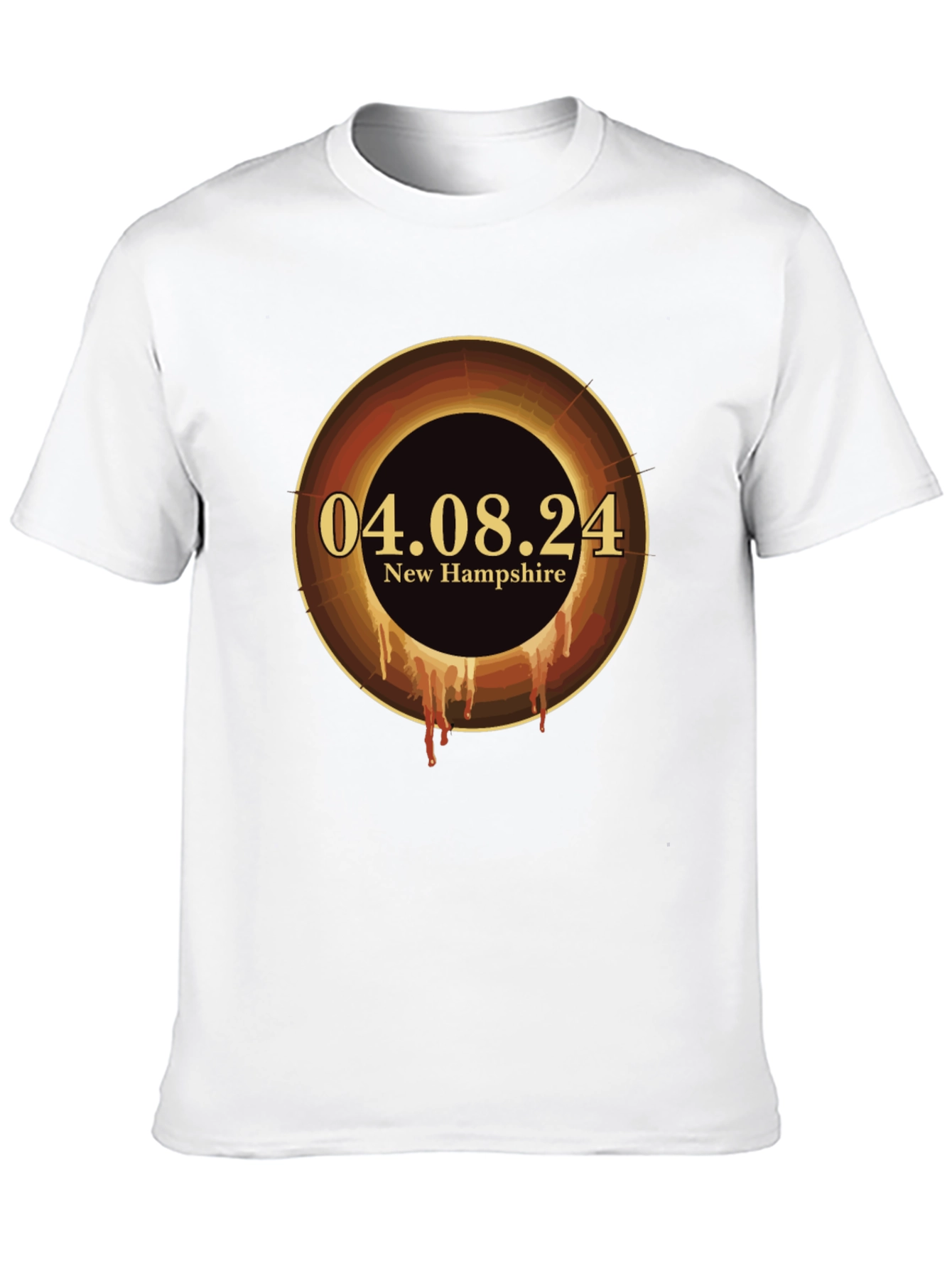Total Solar Eclipse New Hampshire T-Shirt