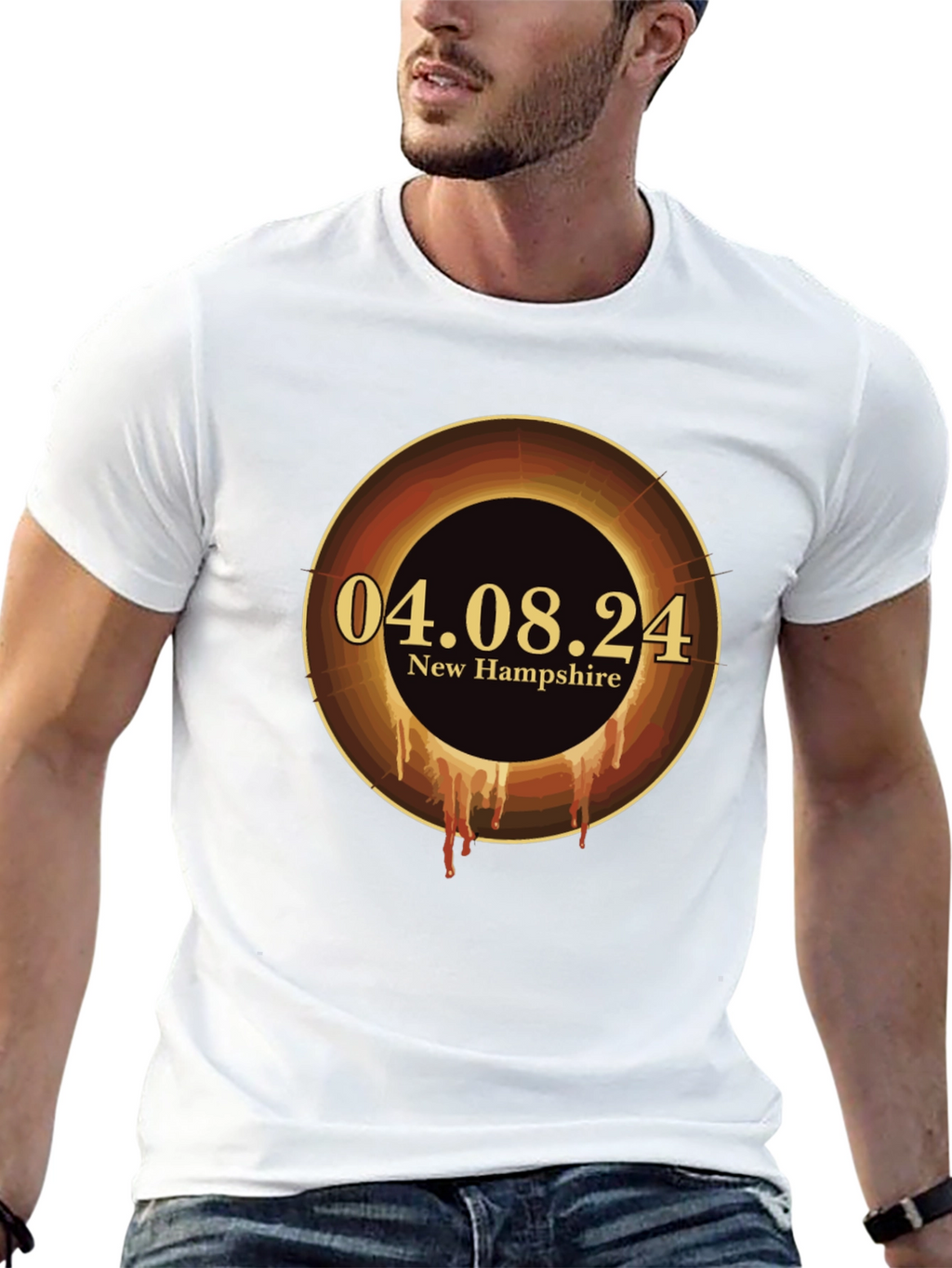Total Solar Eclipse New Hampshire T-Shirt