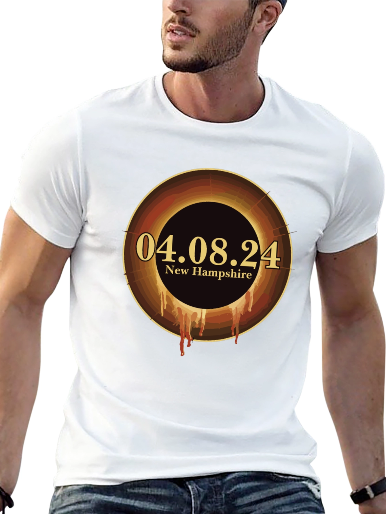 Total Solar Eclipse New Hampshire T-Shirt