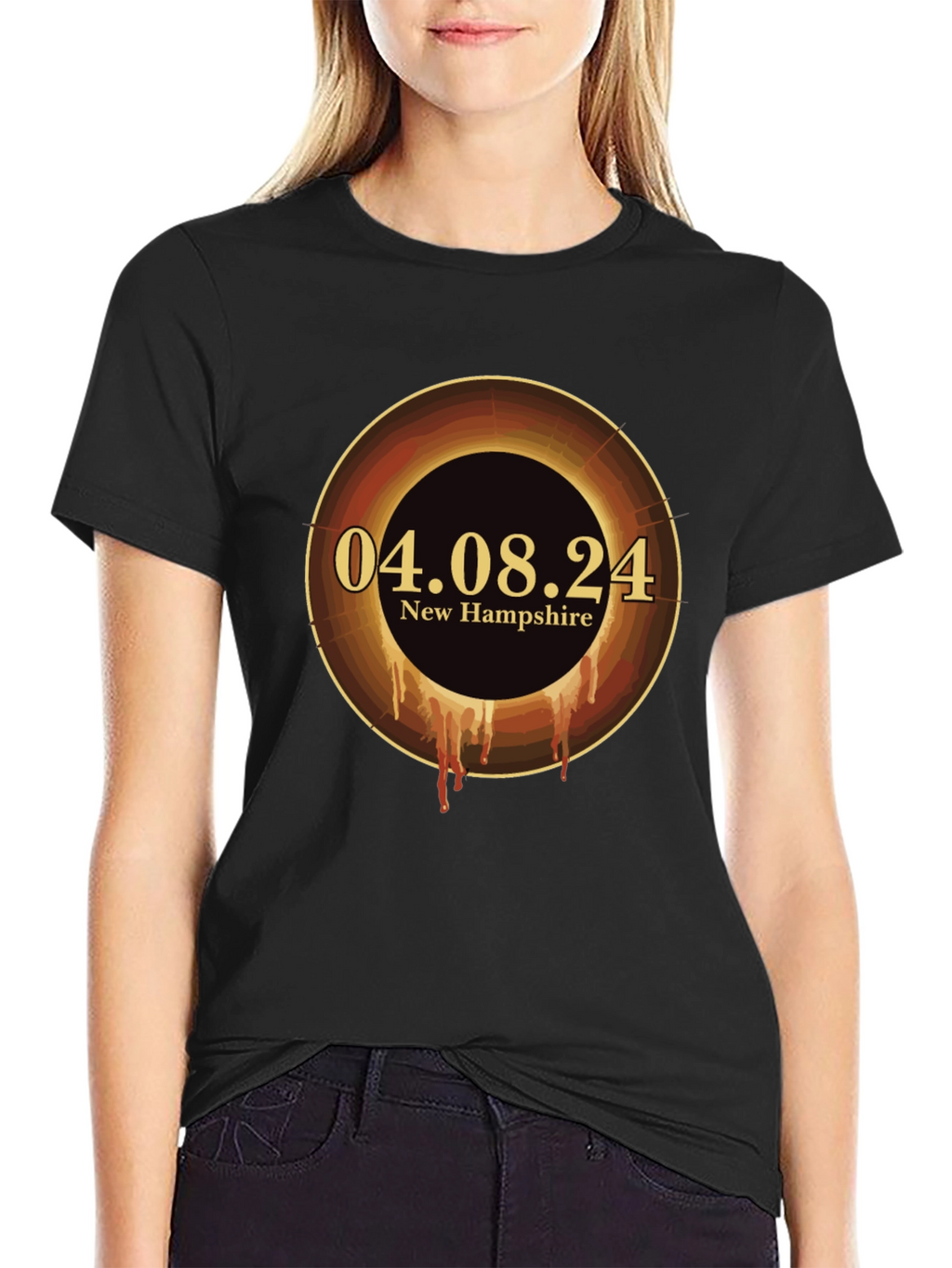 Total Solar Eclipse New Hampshire T-Shirt