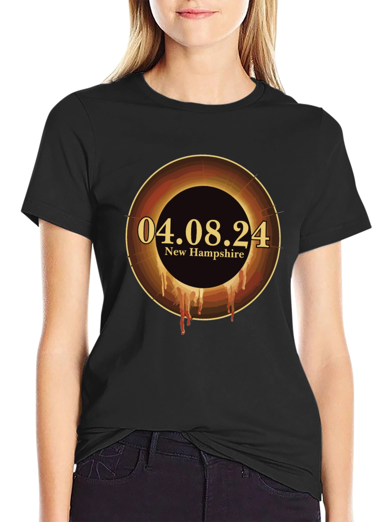 Total Solar Eclipse New Hampshire T-Shirt