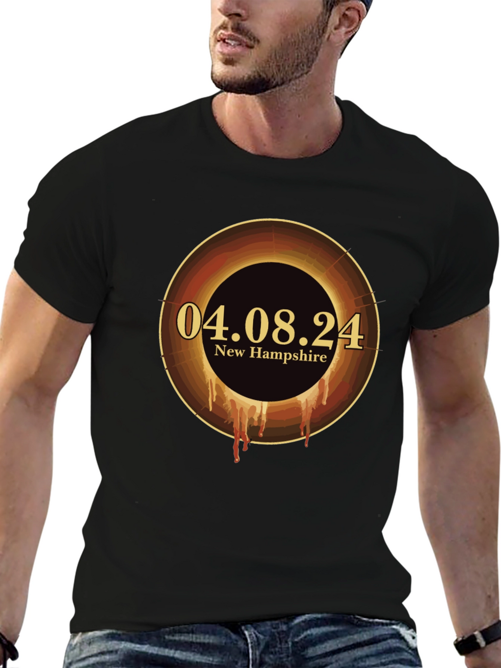 Total Solar Eclipse New Hampshire T-Shirt
