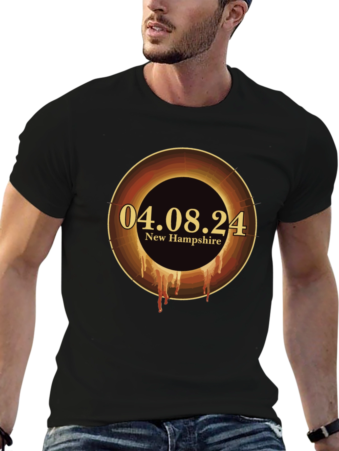 Total Solar Eclipse New Hampshire T-Shirt
