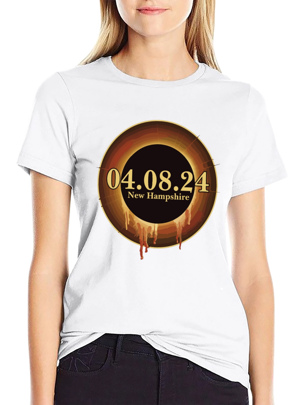 Total Solar Eclipse New Hampshire T-Shirt