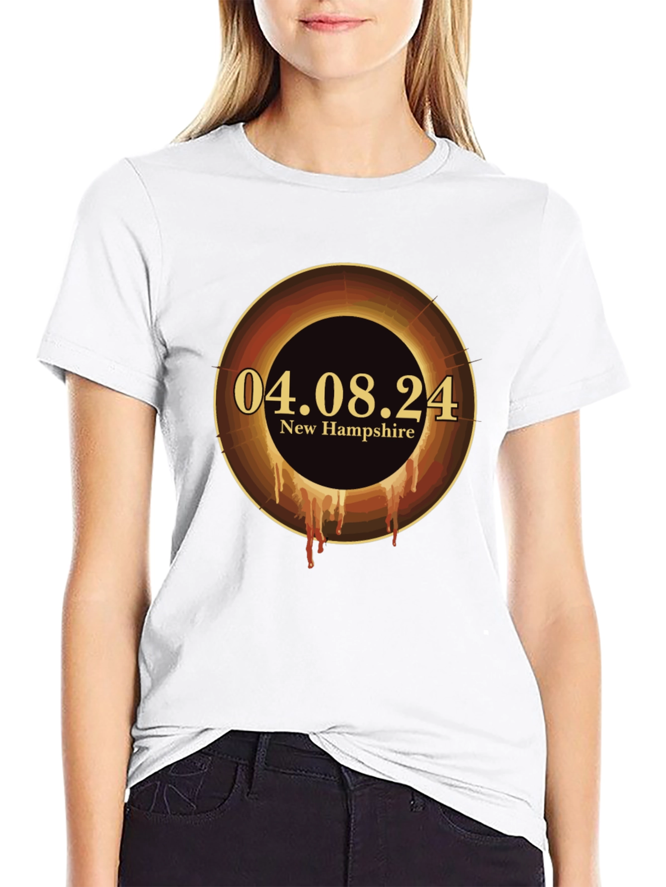 Total Solar Eclipse New Hampshire T-Shirt