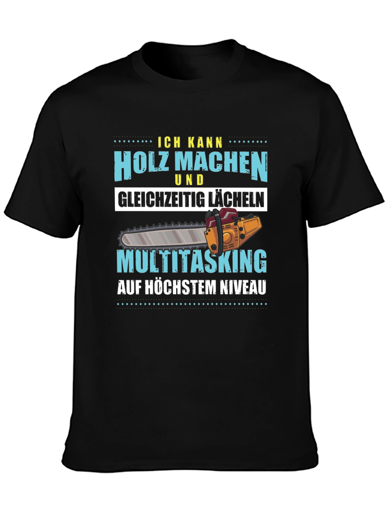 Funny Chainsaw Lumberjack T-Shirt