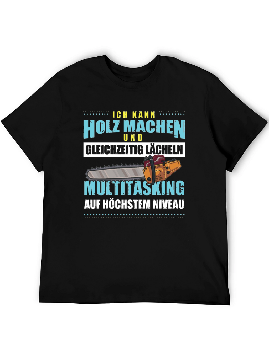 Funny Chainsaw Lumberjack T-Shirt