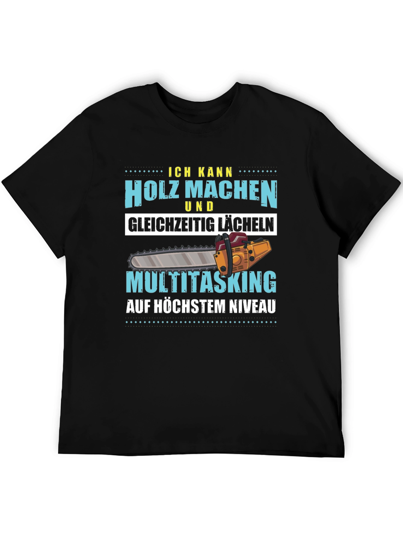Funny Chainsaw Lumberjack T-Shirt