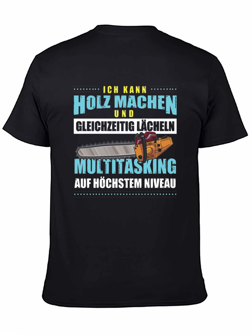 Funny Chainsaw Lumberjack T-Shirt