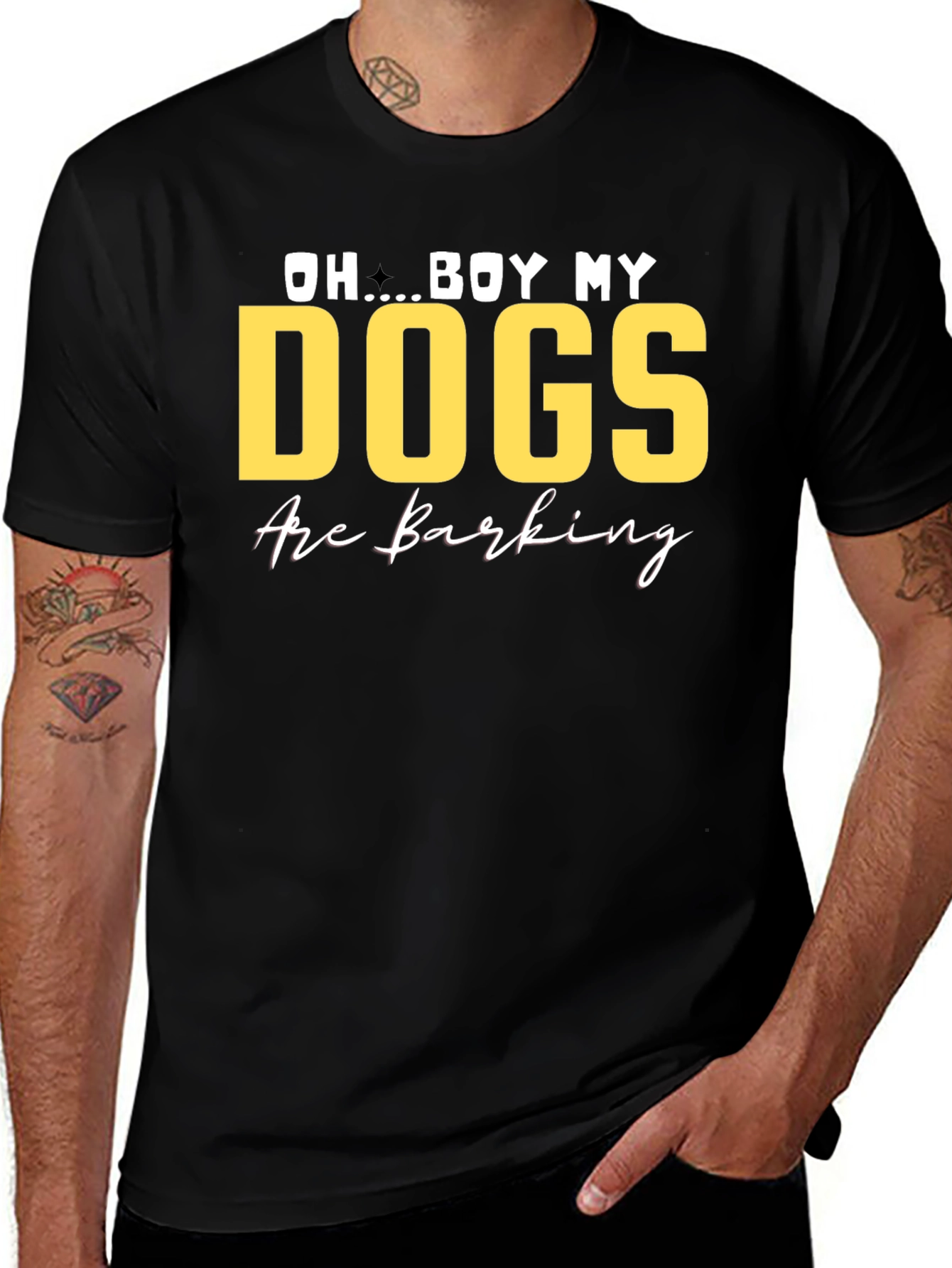 Oh Boy My Dogs Are Barking T-Shirt