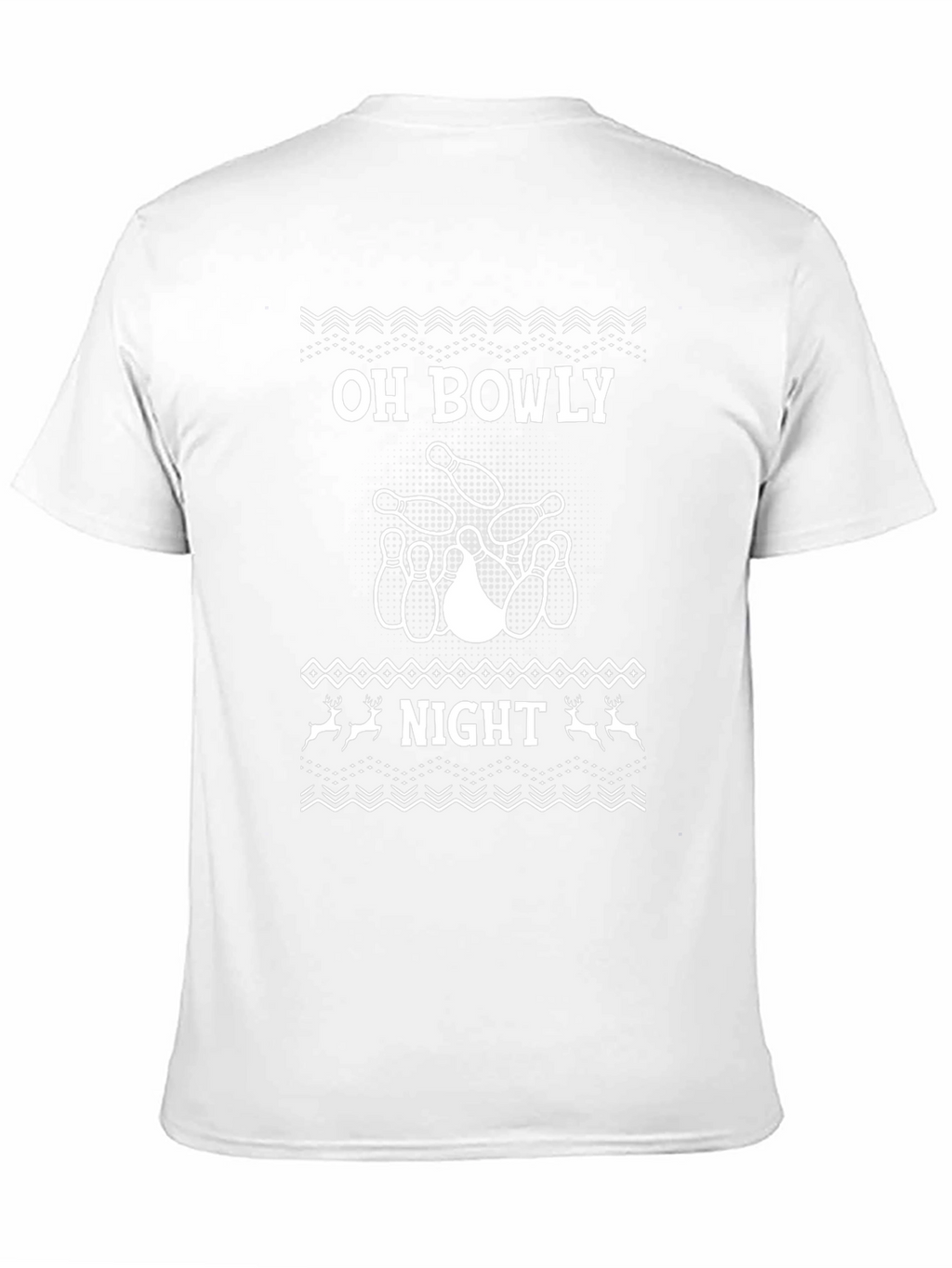 Oh Bowly Night T-Shirt - Bowling Holiday Tee