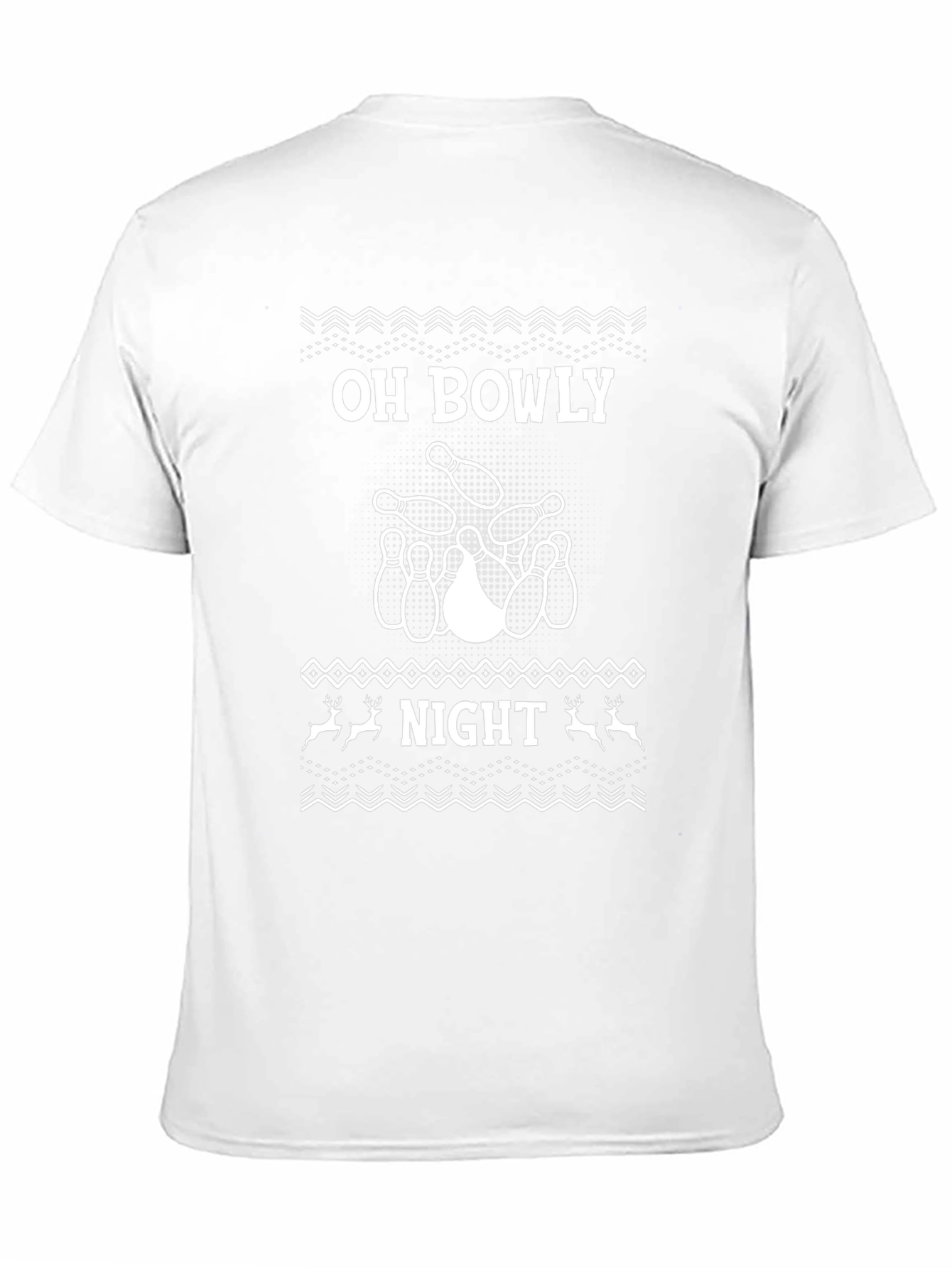 Oh Bowly Night T-Shirt - Bowling Holiday Tee