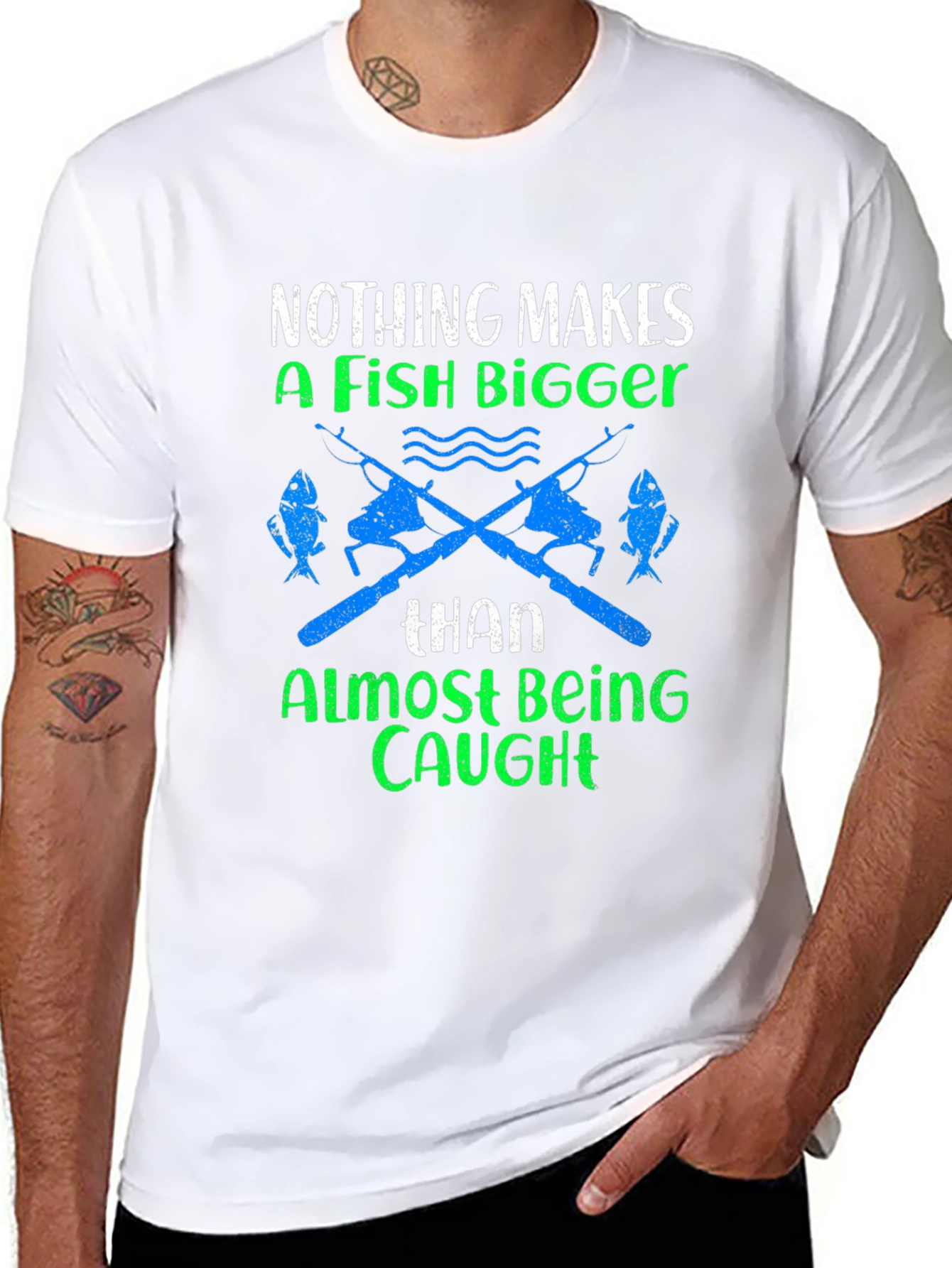 Fishing Humor Graphic T-Shirt