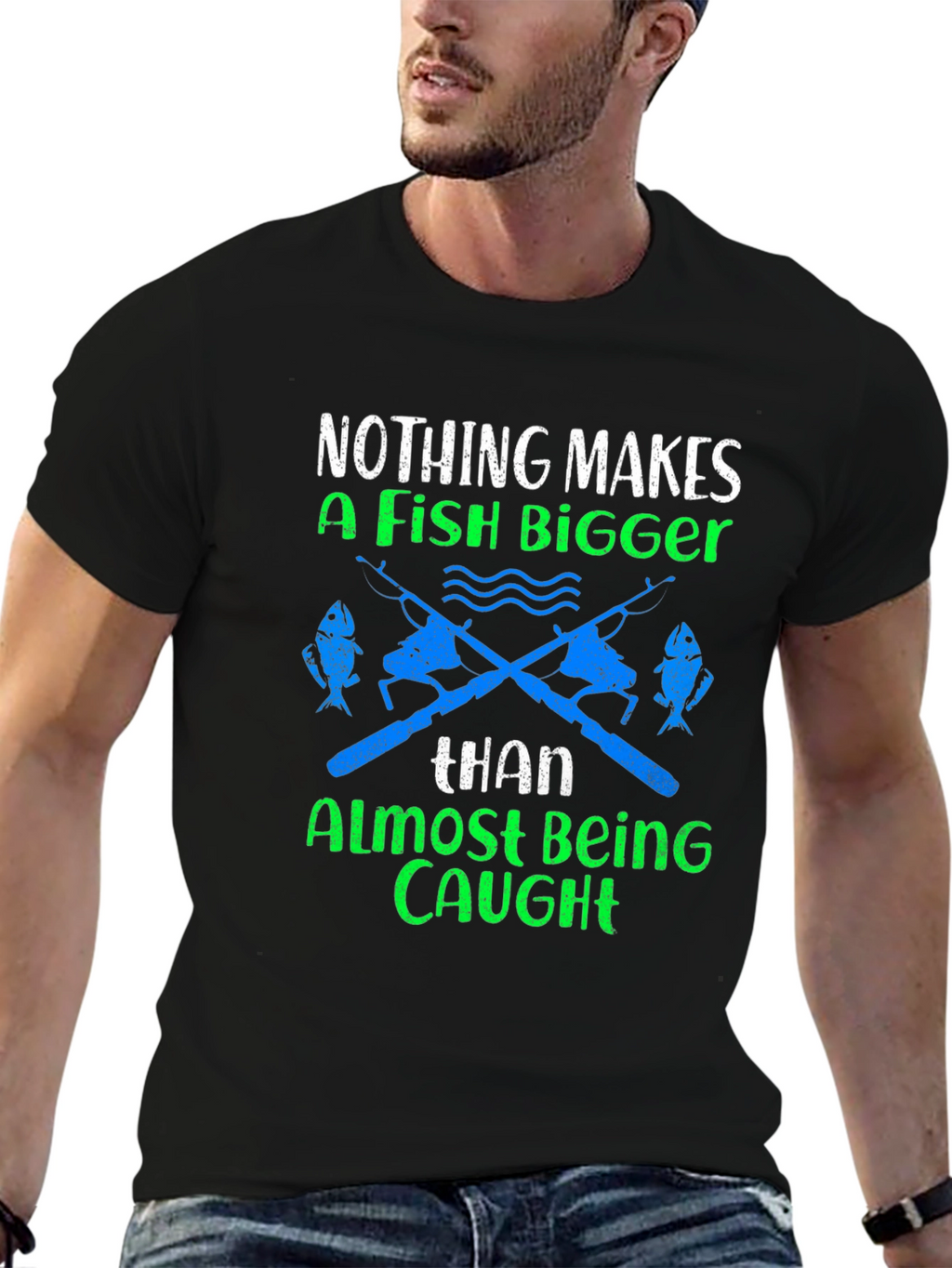 Fishing Humor Graphic T-Shirt