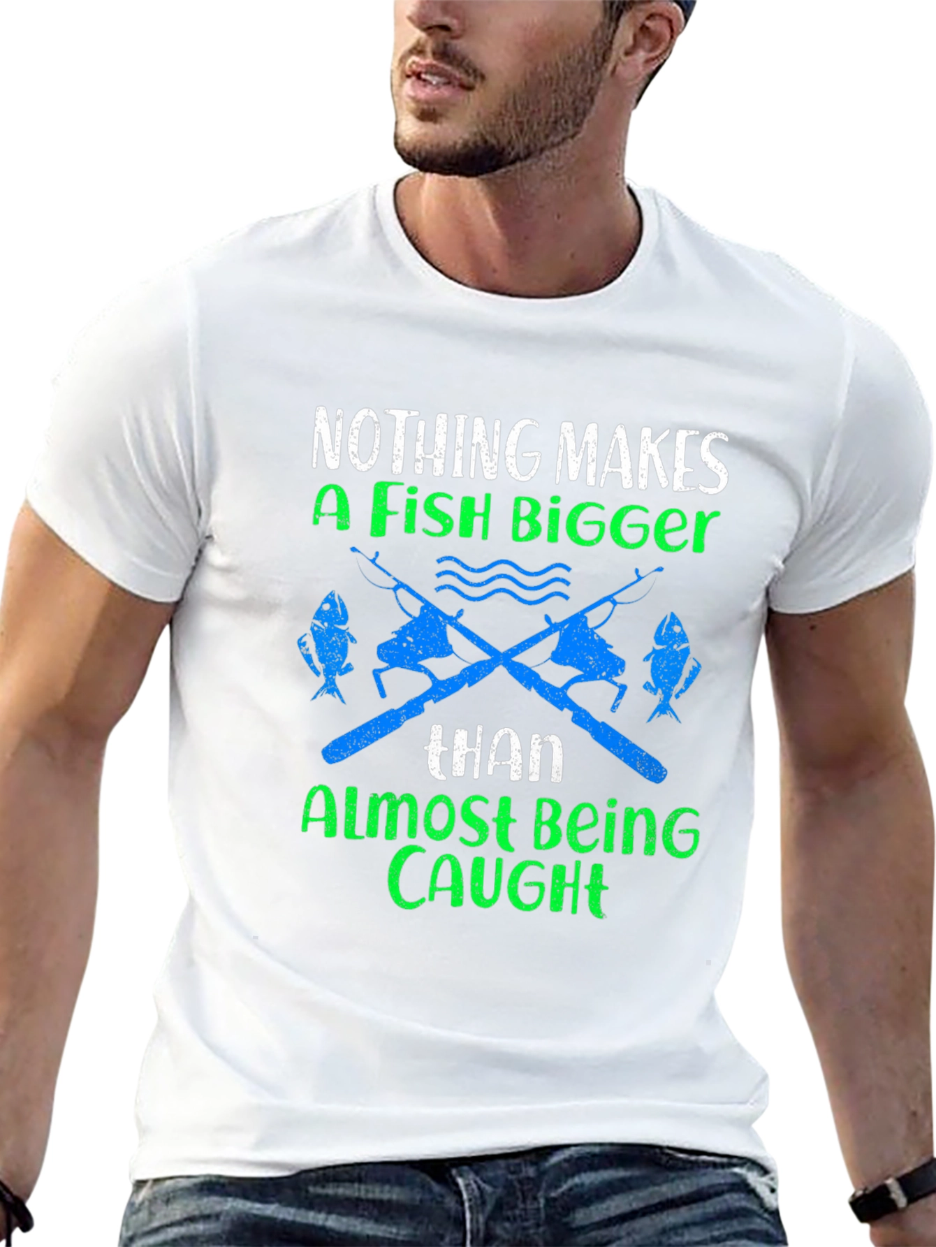 Fishing Humor Graphic T-Shirt