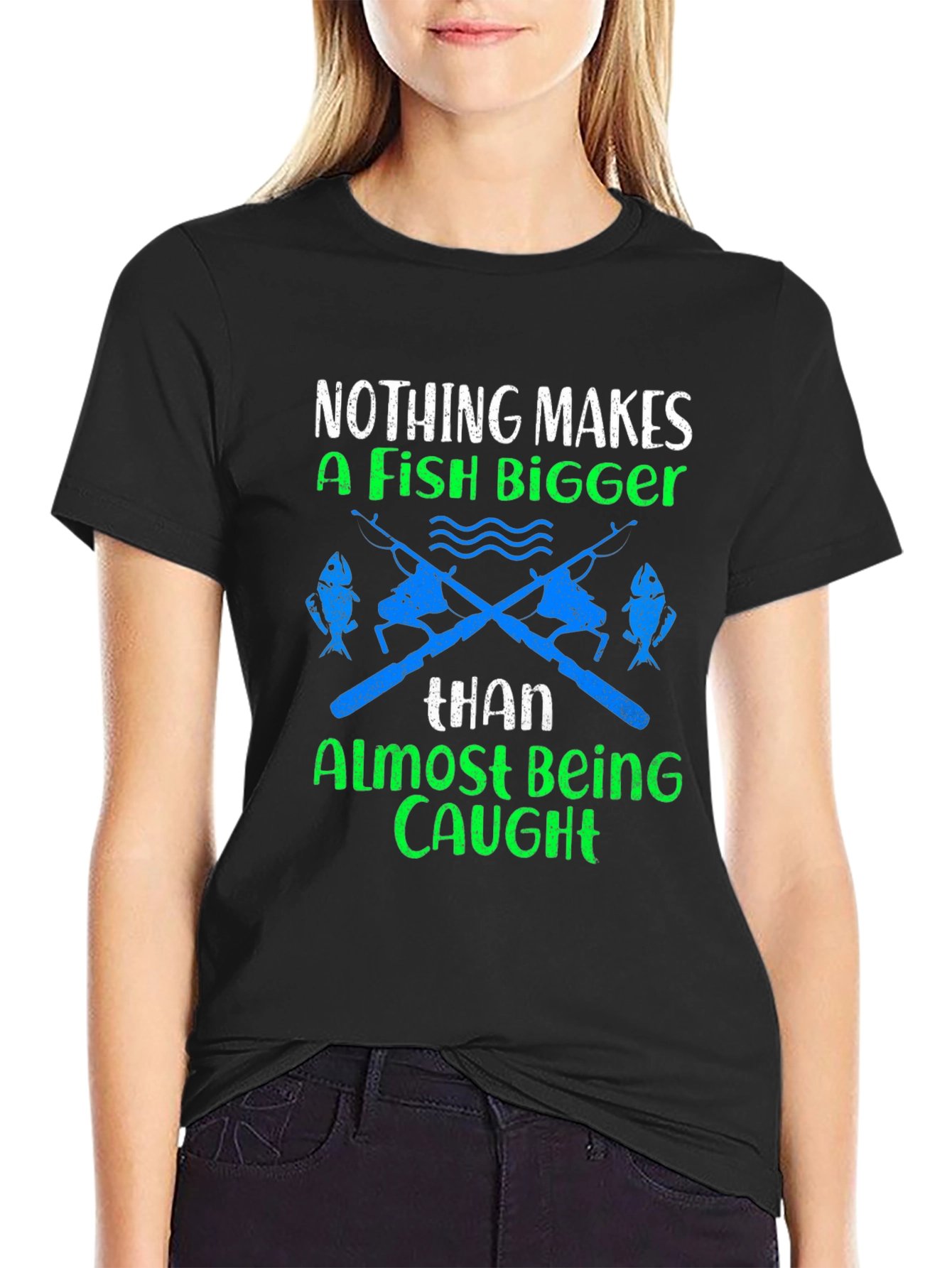 Fishing Humor Graphic T-Shirt