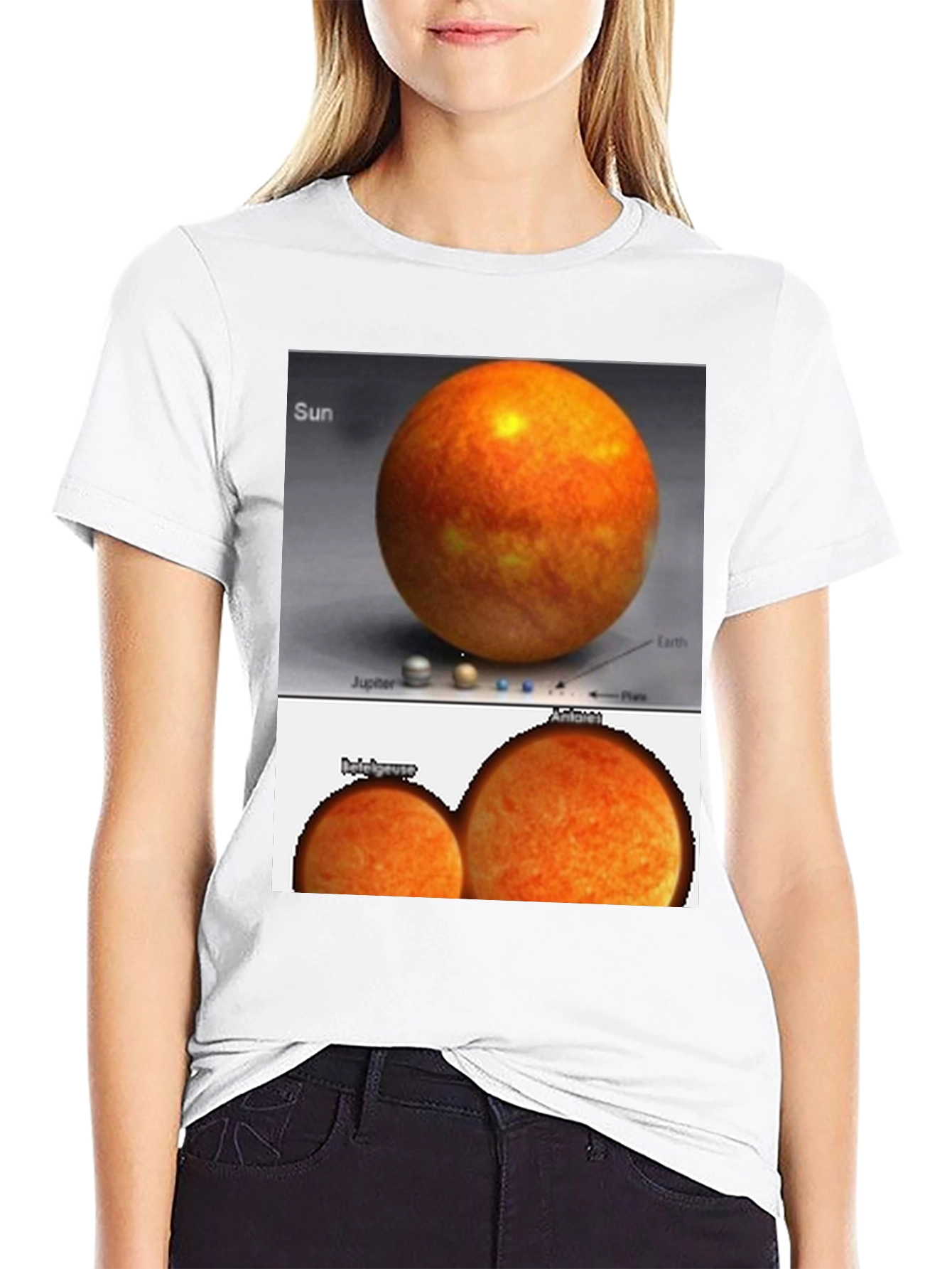 Solar System Planets Sun T-Shirt