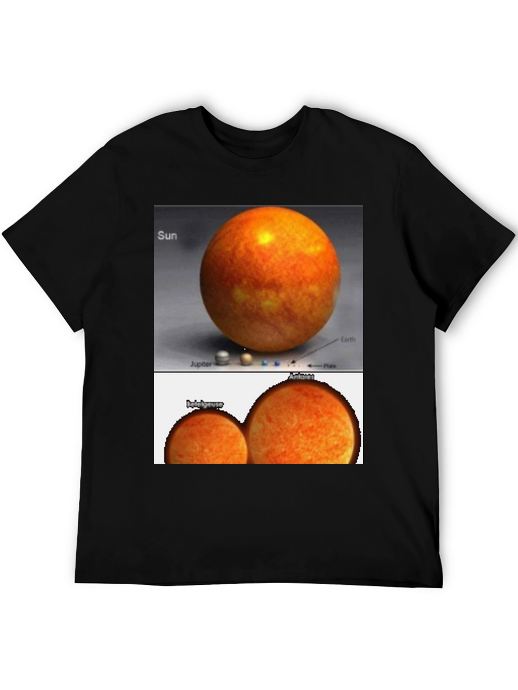 Solar System Planets Sun T-Shirt