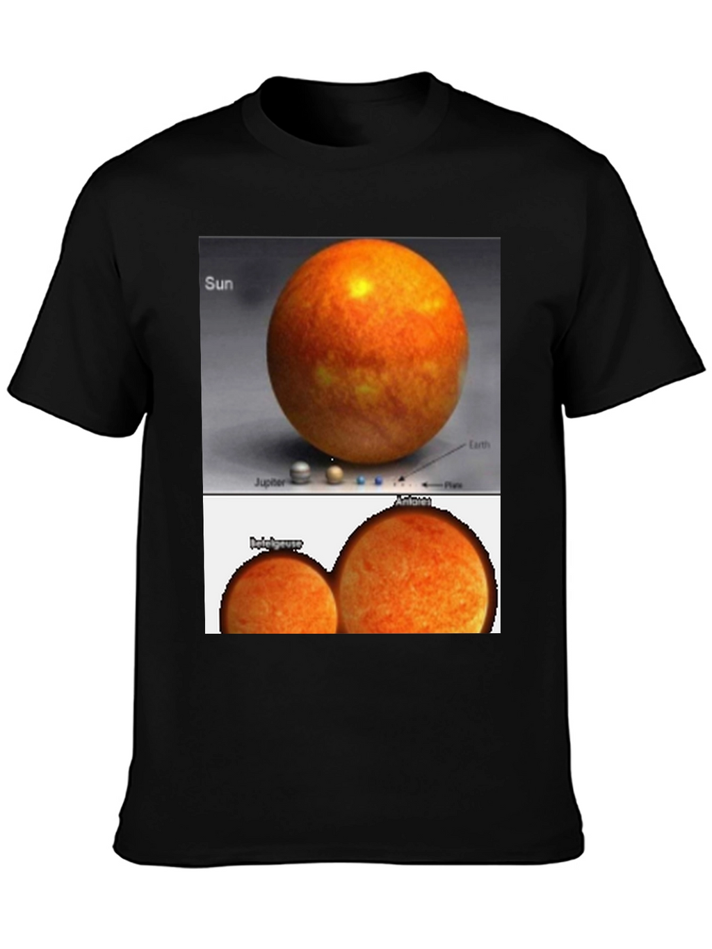 Solar System Planets Sun T-Shirt
