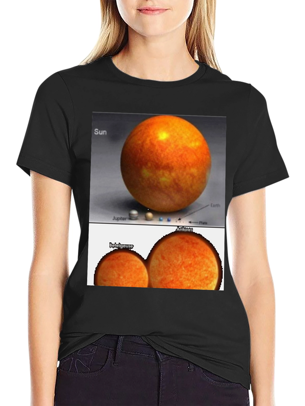 Solar System Planets Sun T-Shirt