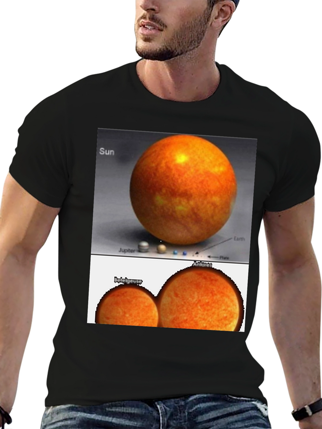Solar System Planets Sun T-Shirt