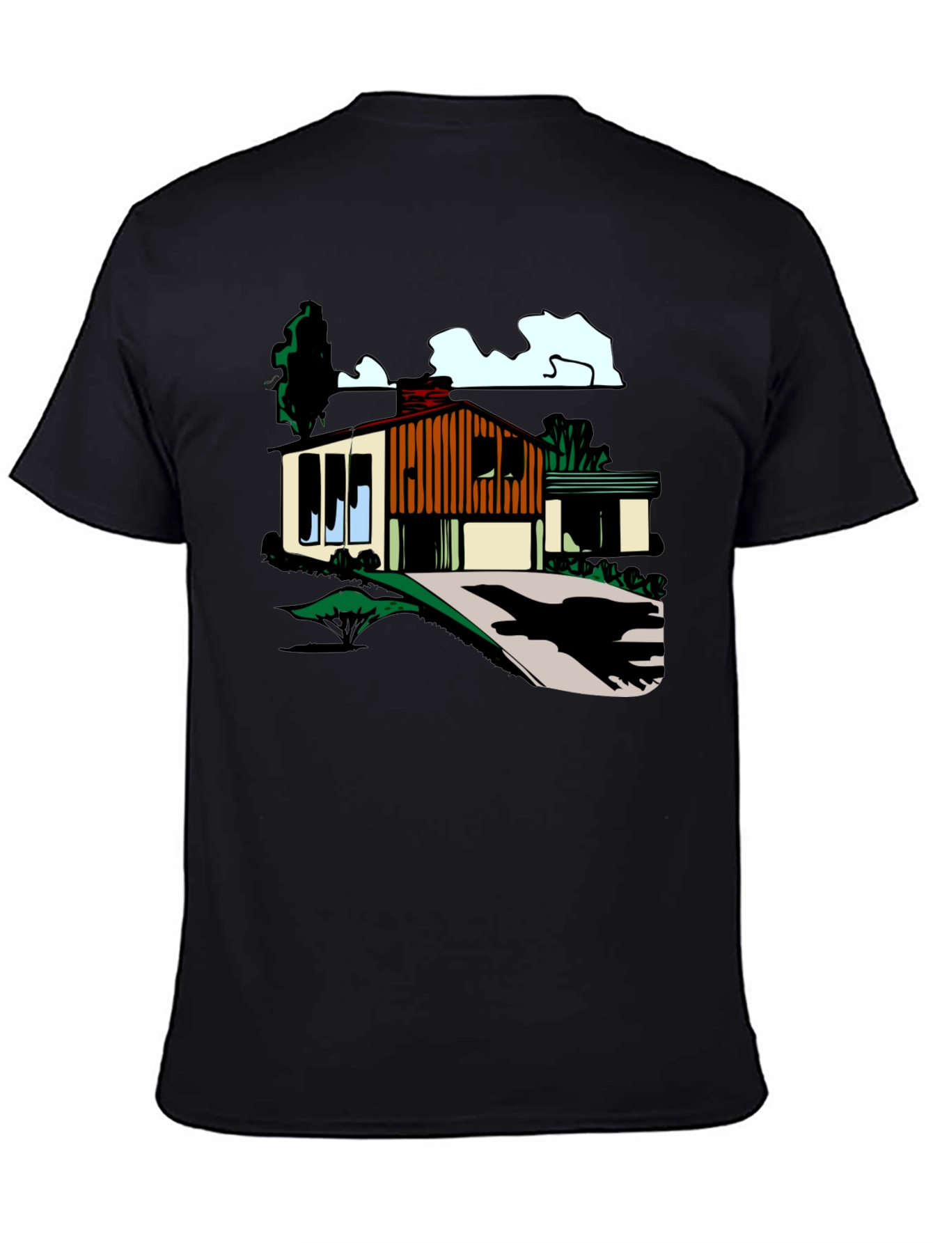 Mid-Century Modern House Graphic Tee