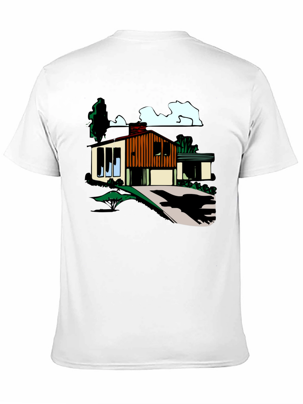 Mid-Century Modern House Graphic Tee