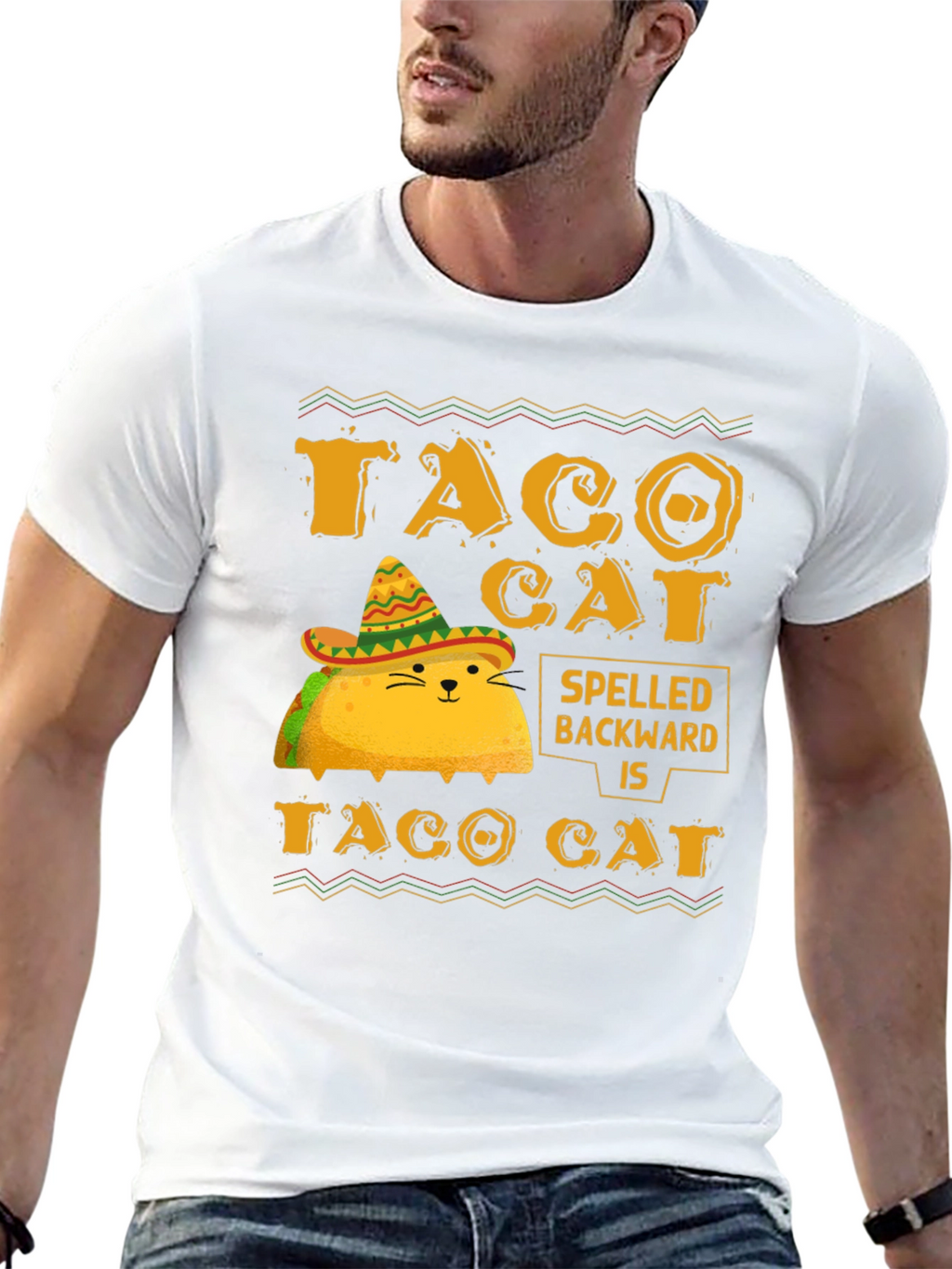 Taco Cat Spelled Backwards is Taco Cat T-Shirt