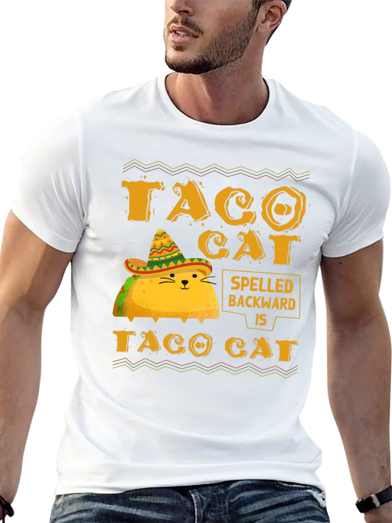 Taco Cat Spelled Backwards is Taco Cat T-Shirt