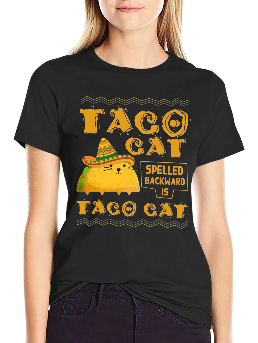 Taco Cat Spelled Backwards is Taco Cat T-Shirt