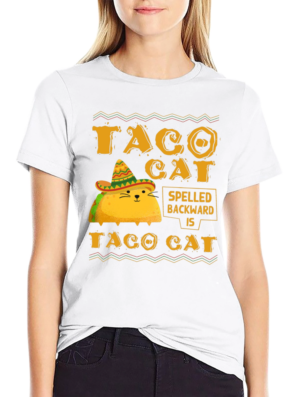 Taco Cat Spelled Backwards is Taco Cat T-Shirt