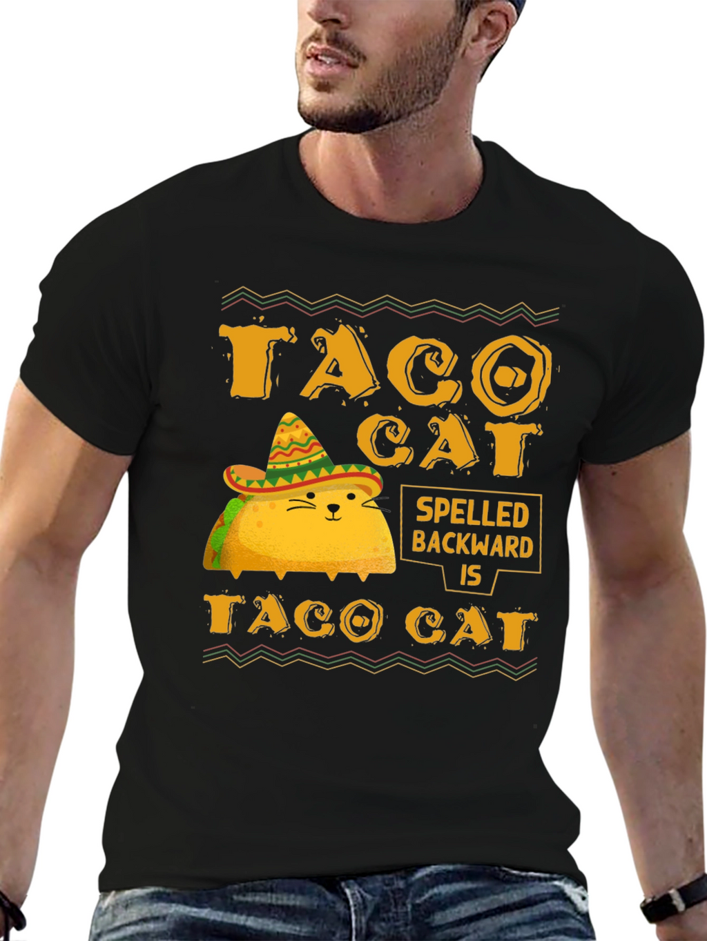 Taco Cat Spelled Backwards is Taco Cat T-Shirt