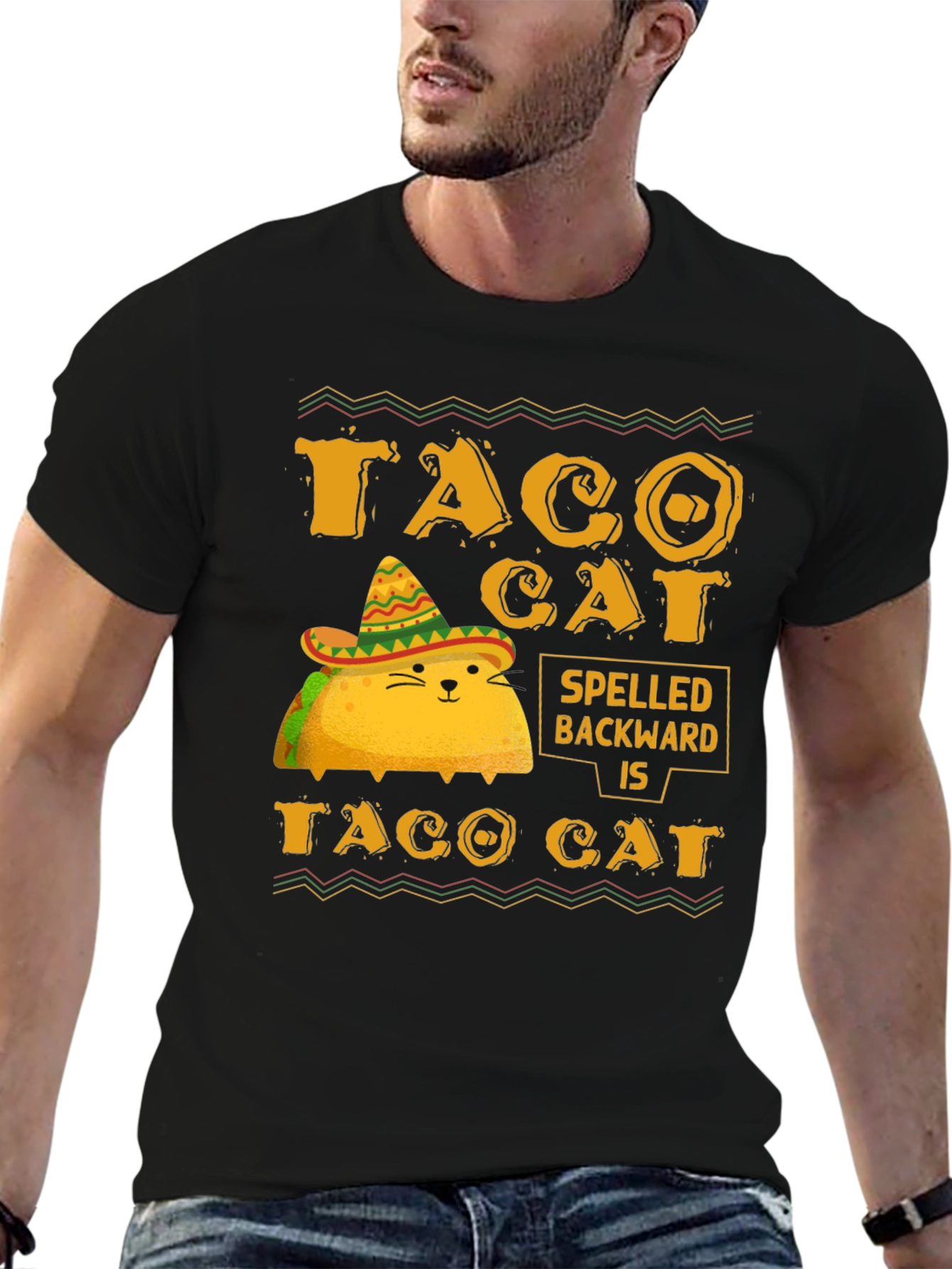 Taco Cat Spelled Backwards is Taco Cat T-Shirt