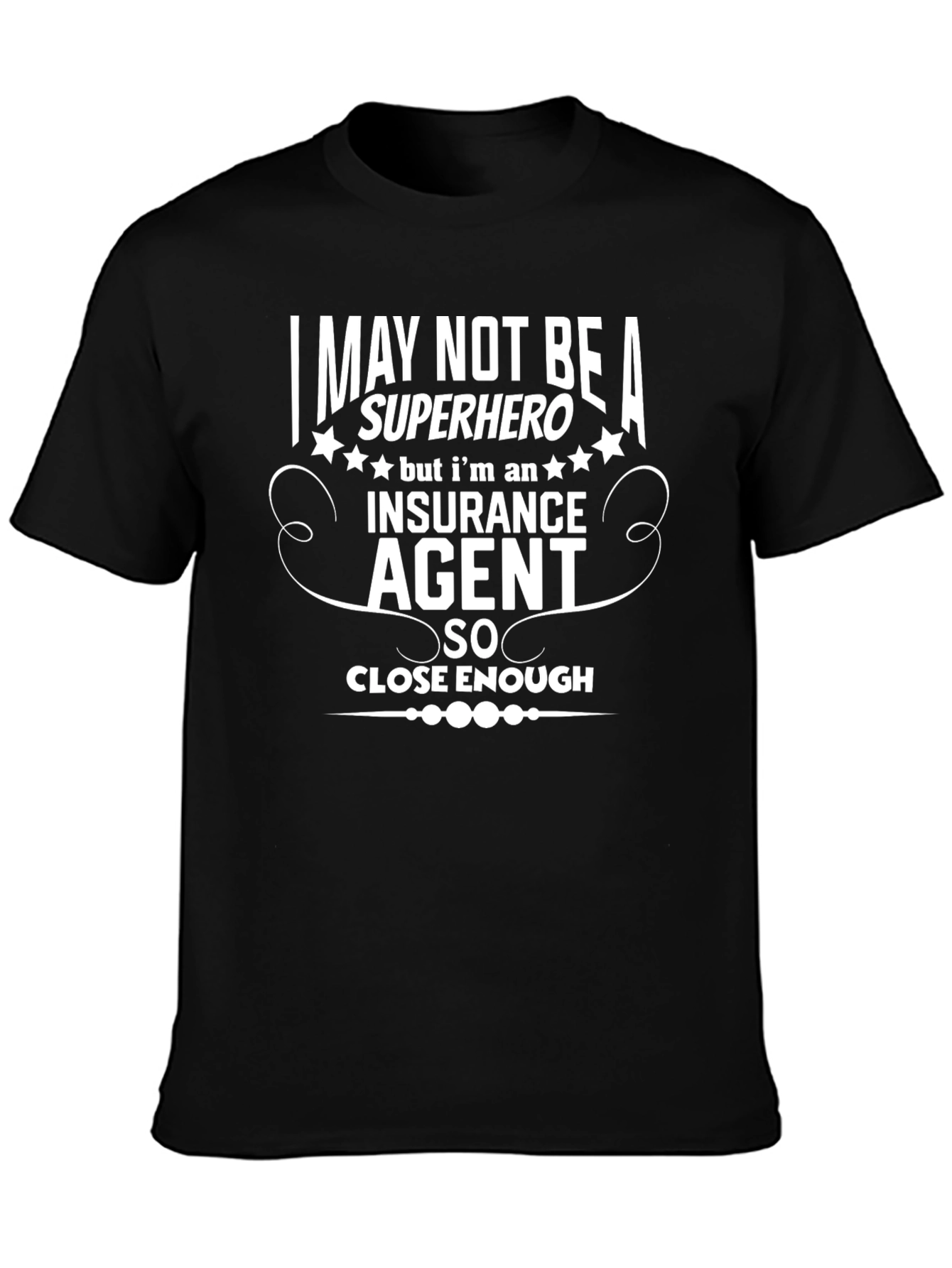 Insurance Agent Superhero T-Shirt