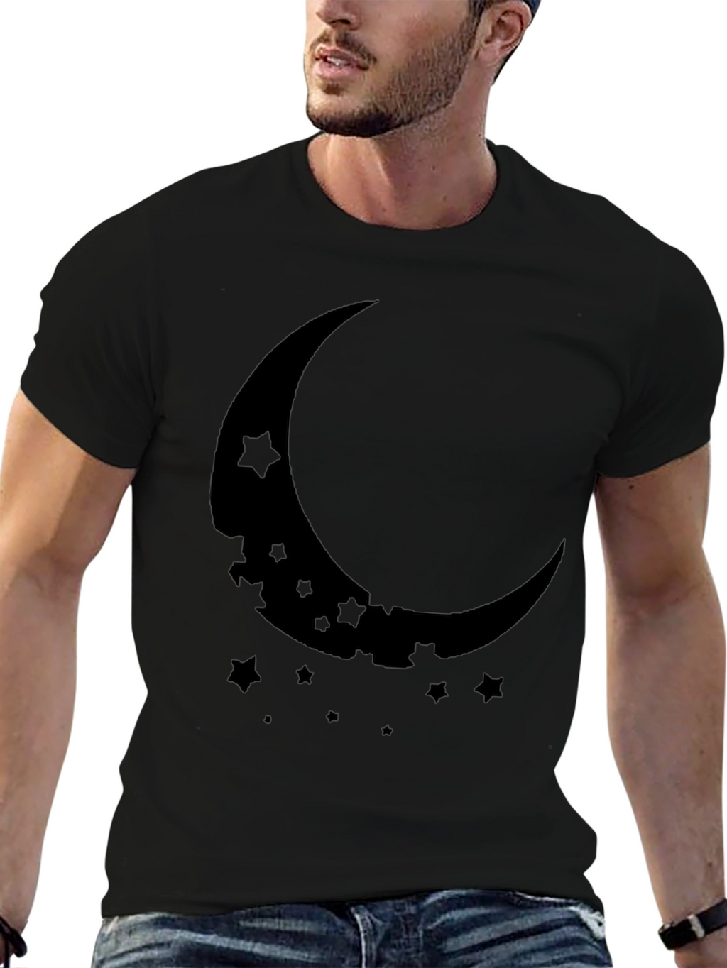 Moon & Stars Graphic T-Shirt