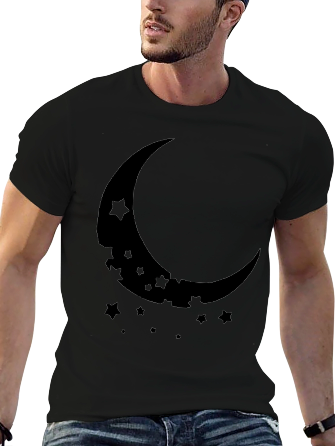 Moon & Stars Graphic T-Shirt