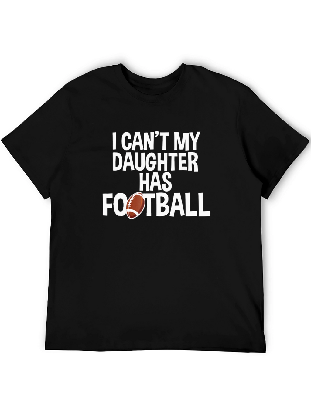 Daughters Football Dad T-Shirt