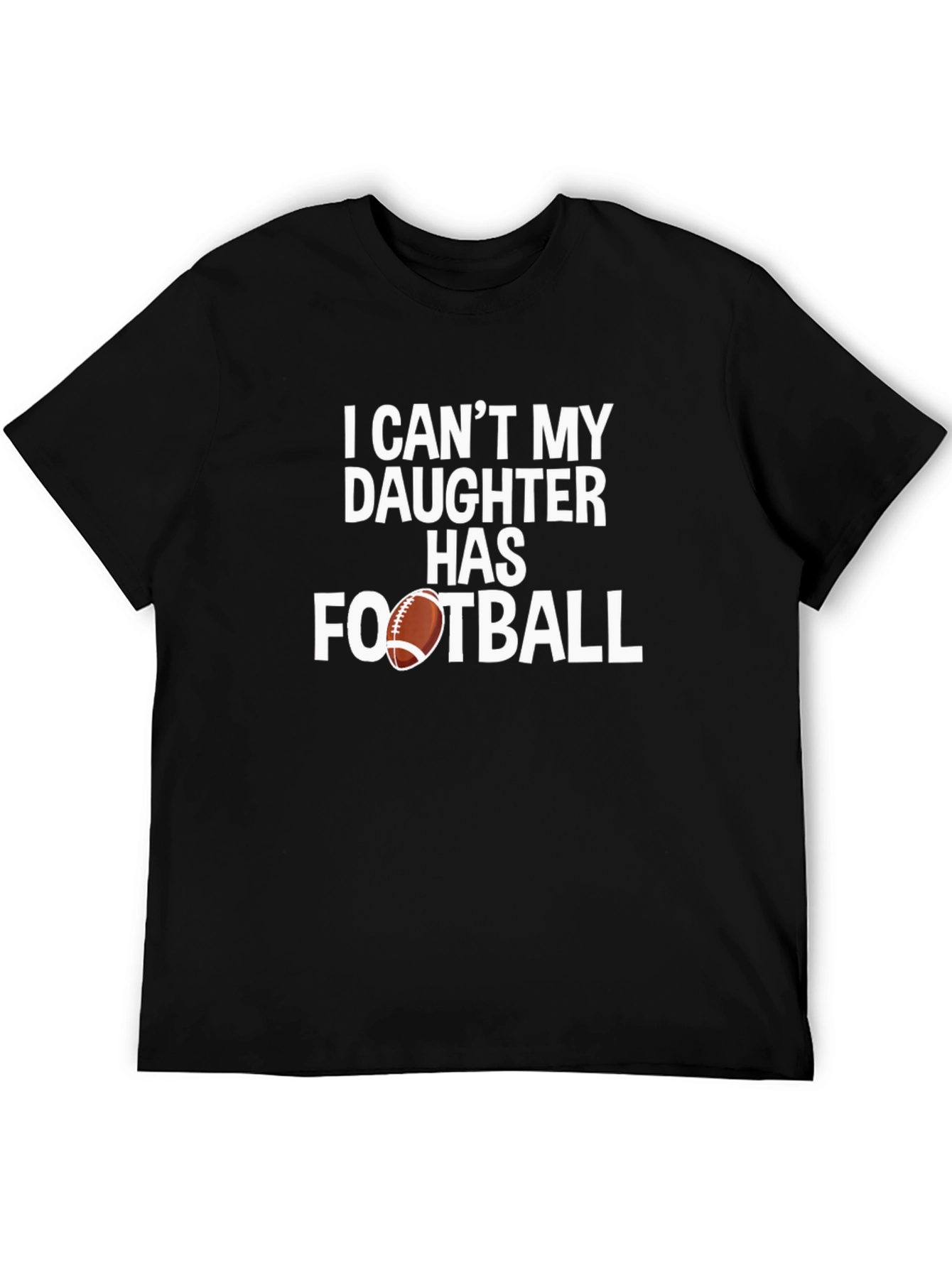 Daughters Football Dad T-Shirt