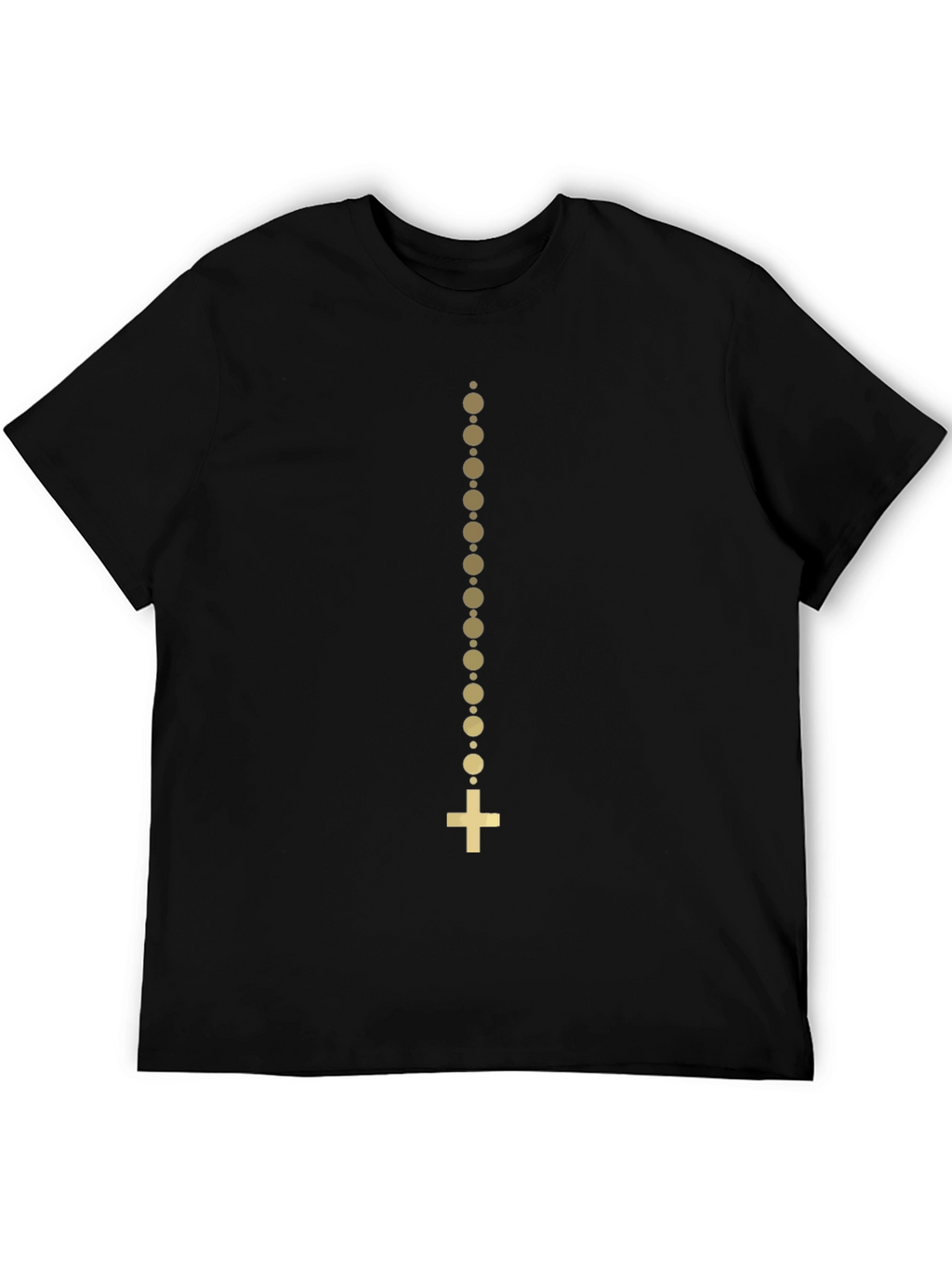 Rosary Bead T-Shirt - Stylish Religious Apparel