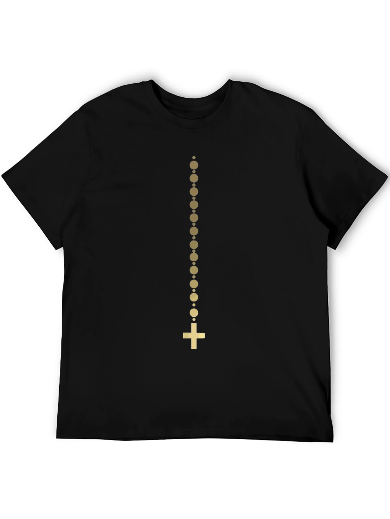Rosary Bead T-Shirt - Stylish Religious Apparel