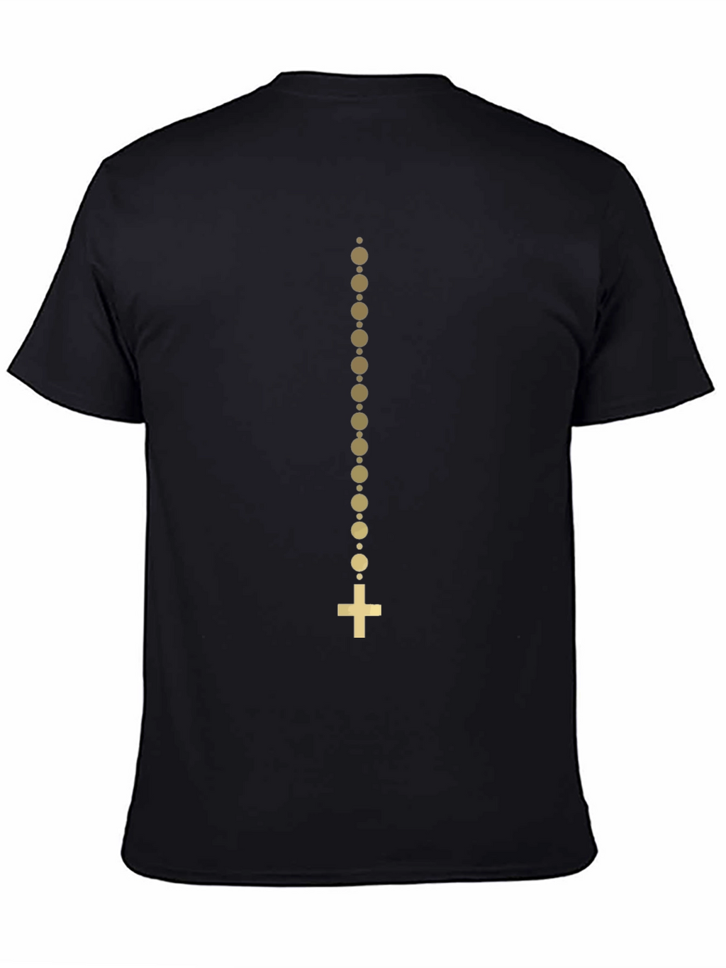 Rosary Bead T-Shirt - Stylish Religious Apparel
