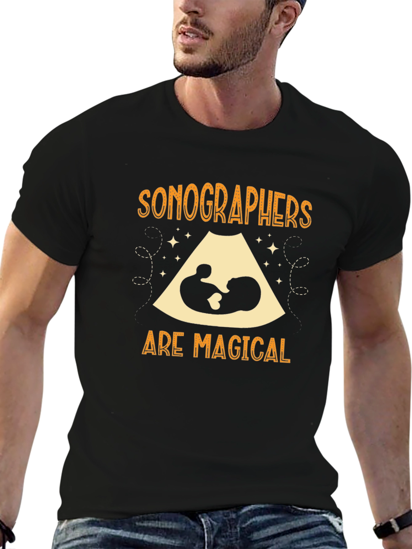 Sonographers Are Magical Graphic T-Shirt