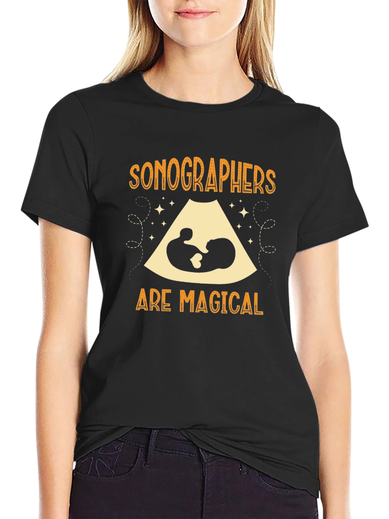 Sonographers Are Magical Graphic T-Shirt