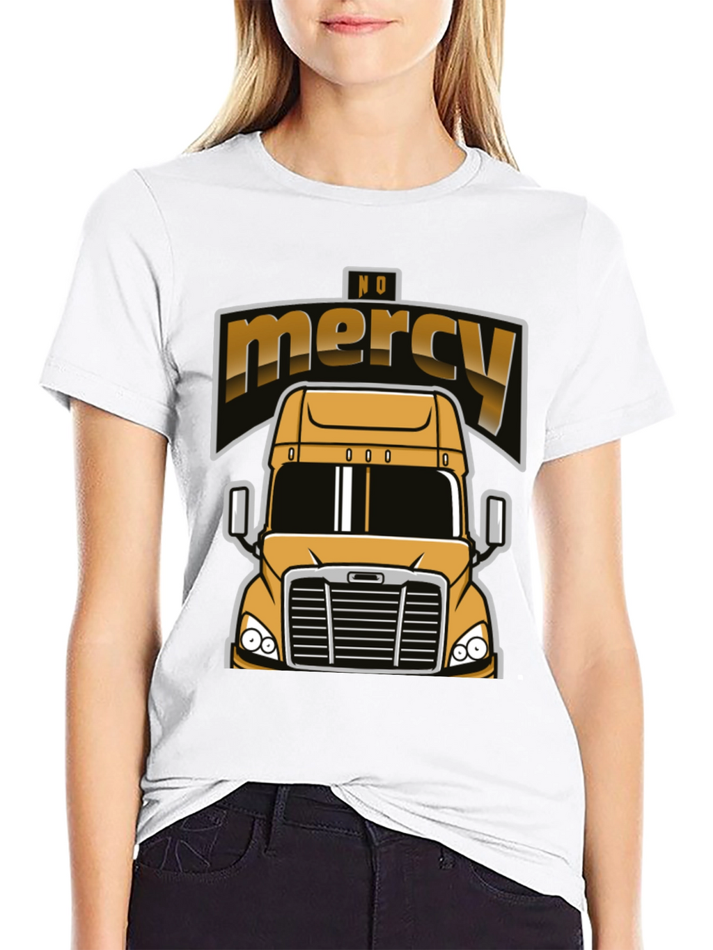 No Mercy Trucker T-Shirt