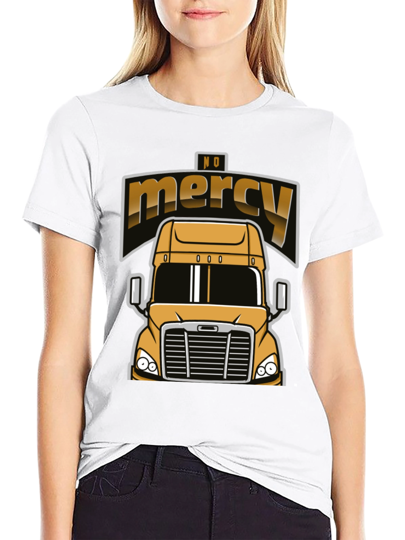No Mercy Trucker T-Shirt