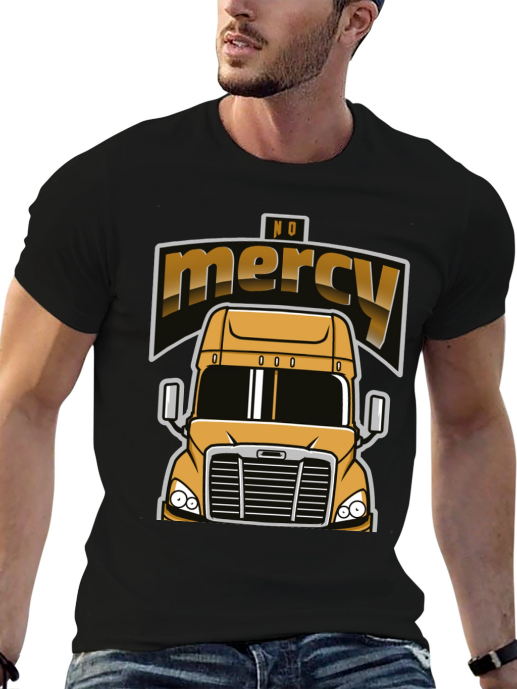 No Mercy Trucker T-Shirt