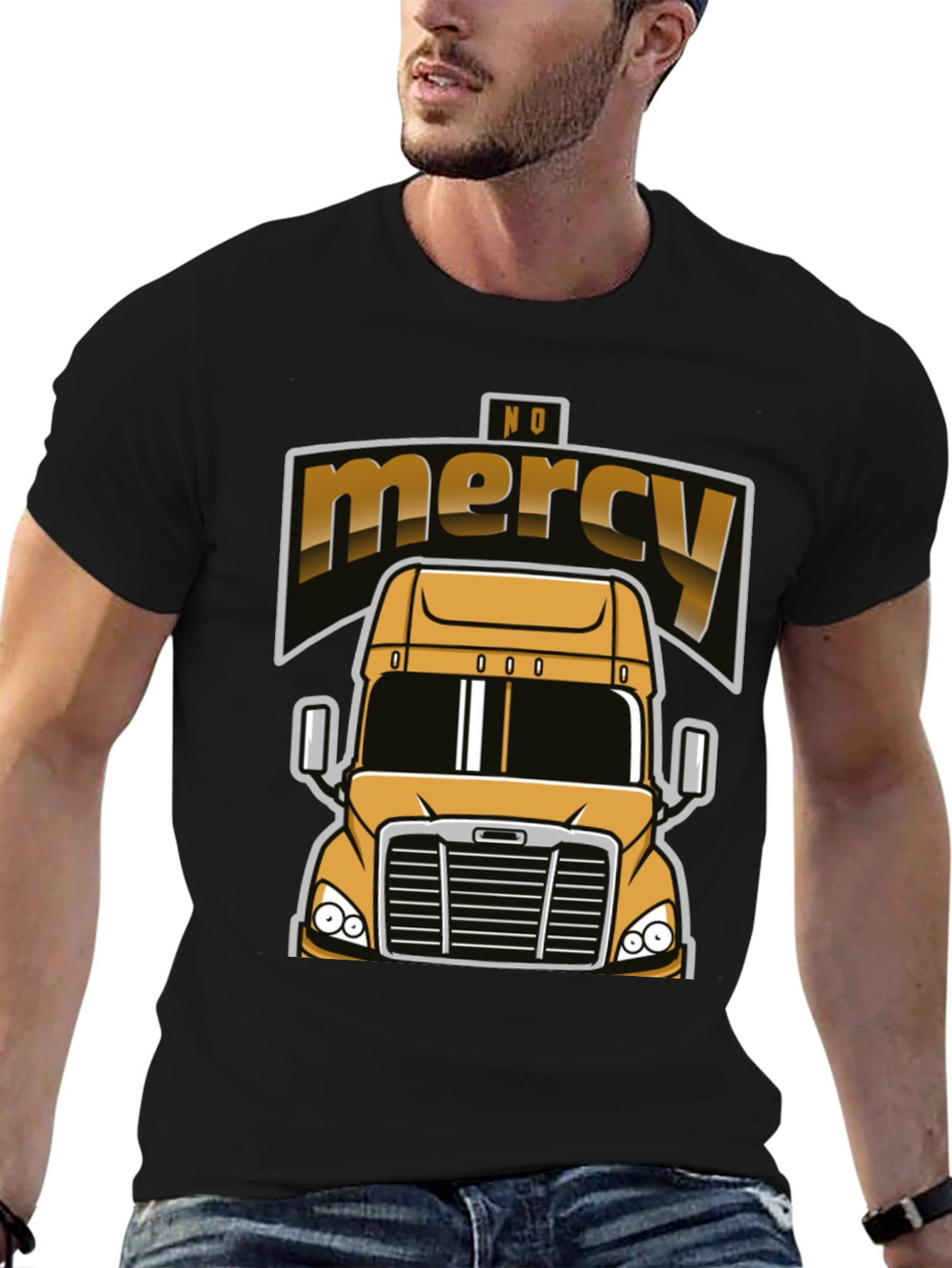 No Mercy Trucker T-Shirt