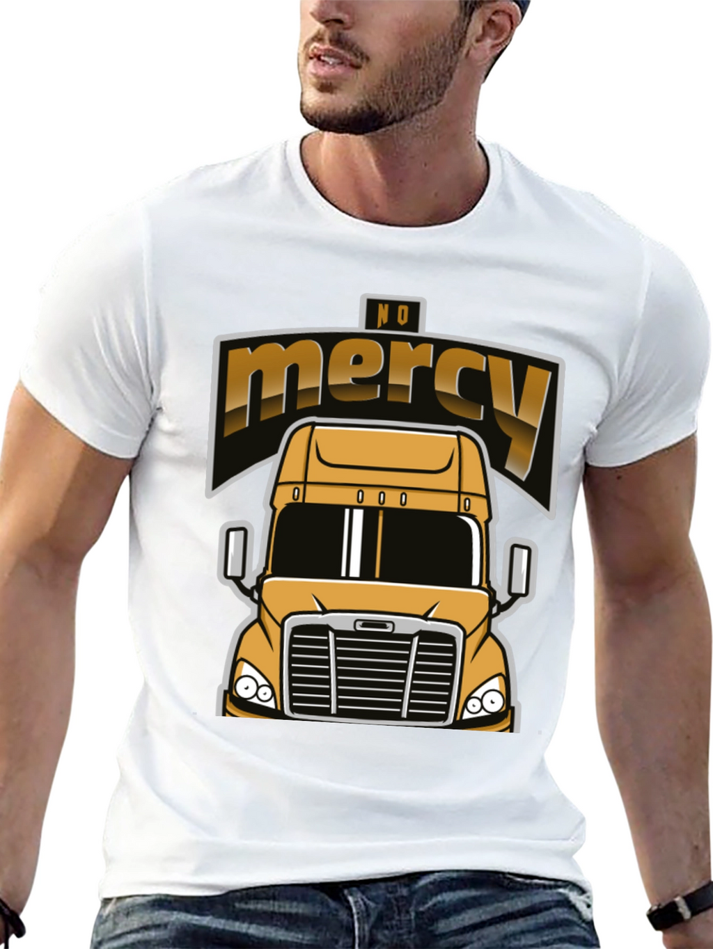 No Mercy Trucker T-Shirt